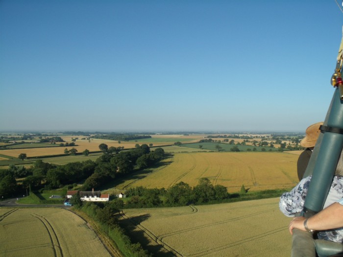 Hot Air Balloon Ride Over Suffolk And Norfolk, England, UK
