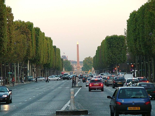 Champs Elysees, Place de la Concorde