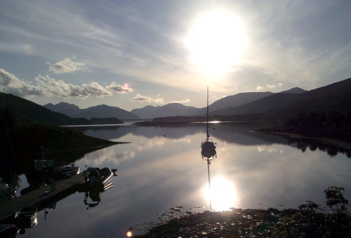 Sunset Over Loch Leven